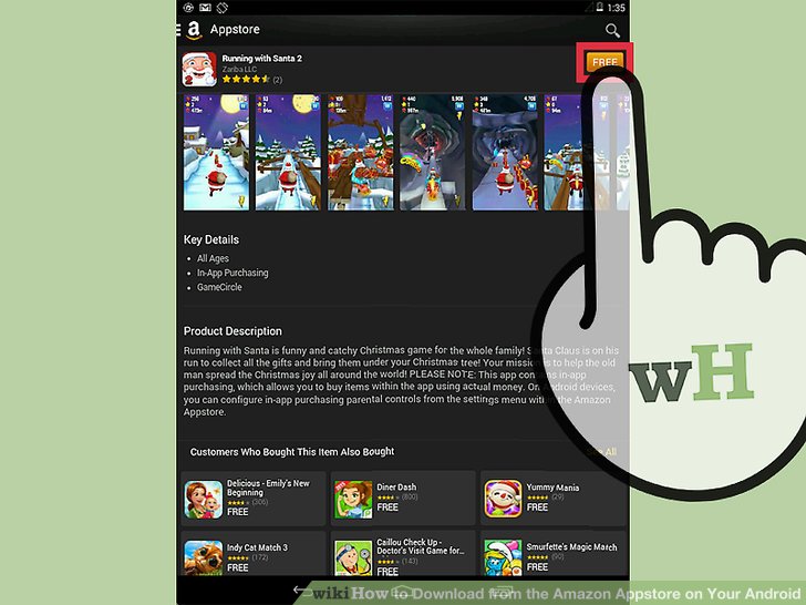 Amazon appstore for android tablets